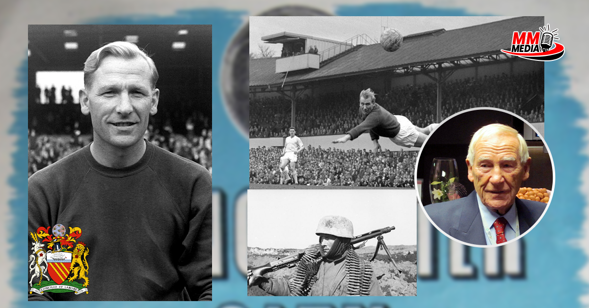 Bertrand Trautmann, a legendary goalkeeper for Manchester City who was a Nazi soldier in World War II
